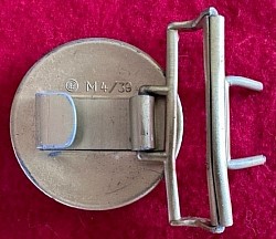 Nazi Political Leader's Belt Buckle with RZM Code 