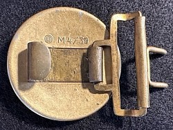 Nazi Political Leader's Belt Buckle with RZM Code 