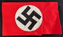 Nazi NSDAP Multi-Piece Swastika Armband with Hitler Youth RZM Tag...$185 SOLD