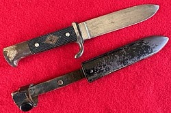 Nazi Hitler Youth Knife with RZM Maker's Code 