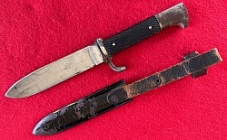 Nazi Hitler Youth Knife with RZM Maker's Code 