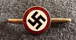Nazi NSDAP Swastika Tie Bar...$65 SOLD