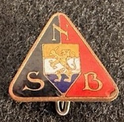 Dutch Nazi Pre-1945 National Socialist Movement (NSB) Membership Badge...$65 SOLD