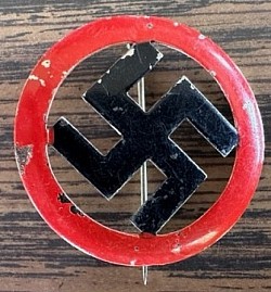 Nazi Patriotic Swastika Badges...$35 each SOLD OUT
