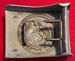 Nazi NSKK Motor or Leaders School Belt Buckle by Rudolf Fischer...$195 SOLD