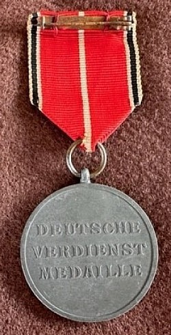 Nazi Order of the German Eagle, Bronze Medal of Merit Marked 
