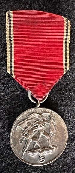 Nazi 1938 Austrian Annexation Medal...$85 SOLD