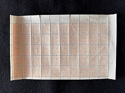 Nazi Hitler Youth Complete Sheet of HJ Savings Book 50 Pf Stamps...$80 SOLD