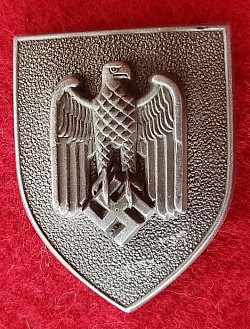 Nazi Wehrmacht Marksman's Lanyard Shield Emblem...$30 SOLD