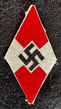 Nazi Hitler Youth Sleeve Patch Marked 