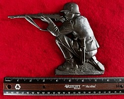 Nazi Wehrmacht Infantry Soldier Plaque...$110 SOLD