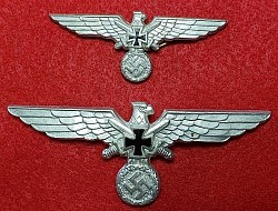 Nazi RKB (Reichskriegerbund) Breast Eagle And Visor Hat Insignia Set...$95 SOLD