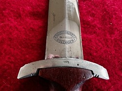 Nazi SA Dagger by Christianswerk with Hanger Clip...$785 SOLD