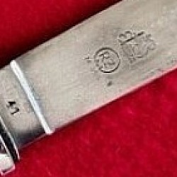 Nazi Hitler Youth Knife with Transitional Eickhorn Logo and RZM Marking...$495 SOLD