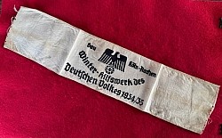 Nazi Winterhilfswerk 1934-35 Gau Köln-Aachen Armbandd...$165 SOLD