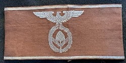 Original Nazi RAD Leader's Armband...$300 SOLD