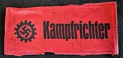 Nazi DAF Sports Referee Armband...$115 SOLD