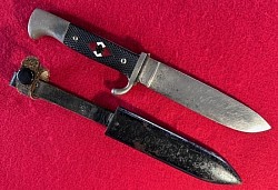 Nazi Hitler Youth Knife with RZM Maker's Code 