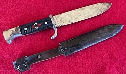 Nazi Hitler Youth Knife with 