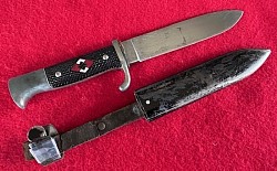 Nazi Hitler Youth Knife with RZM Maker's Code 