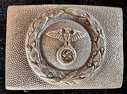 Nazi Reichsluftschutzbund (RLB) 1st Pattern EM Belt Buckle...$125 SOLD