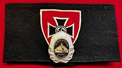 Nazi Nationalsozialistisches Reichskriegerbund (NSRKB) Mitglieter Armband with Silver Honor Badge...$125 SOLD