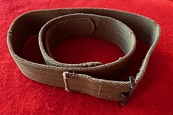 Nazi Army Tropical OD Green Web Belt...$150 SOLD