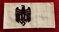 Nazi Army Recruiting Service Armband...$150 SOLD