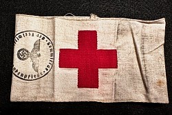 Nazi Red Cross Personnel Duty Armband...$110 SOLD