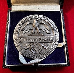 Nazi 1938 Cased Reichsnährstand Award...$195 SOLD