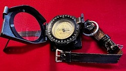 Nazi Wrist Compass Varient with Luftwaffe Type Wristband...$295 SOLD