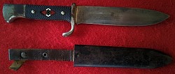 Nazi Early Hitler Youth Knife By Paul Seilheimer...$325 SOLD
