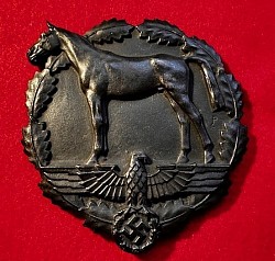 Nazi SA Table Medal for Equestrian Youth...$295 SOLD