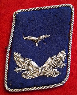 Nazi Luftwaffe Officer Collar Tab...$22 SOLD