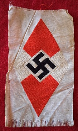 Nazi Hitler Youth/BDM Sleeve Patch...$70 SOLD