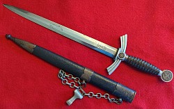 Nazi Luftwaffe 1st Model Dress Dagger by Ernst Pack & Söhne with 