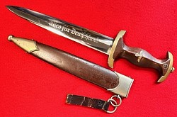 Nazi Earlier SA Dagger by F. DICK with Belt Loop...$675 SOLD