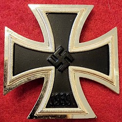 Nazi Iron Cross 1st Class by Rudolf Wächtler & Lange of Mittweida...$395 SOLD