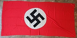 Nazi Swastika Multi-Piece Double-Sided Banner...$295 SOLD