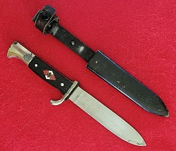 Nazi Hitler Youth Knife with RZM Maker Code “M7/2