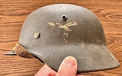 Nazi M35 Helmet with Liner and Strap plus 