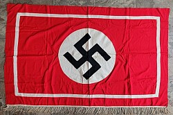 Nazi Swastika Podium Banner with Fringe...$325 SOLD