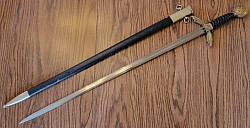 Nazi Luftwaffe Officer's Sword by David Malsch of Steinbach with Waffenamt Marking...$795 SOLD