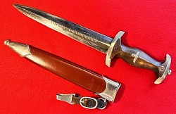 Nazi SA Dagger by Very Rare Maker 